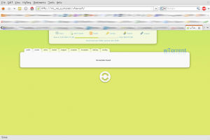 wtorrent empty view wtorrent empty view